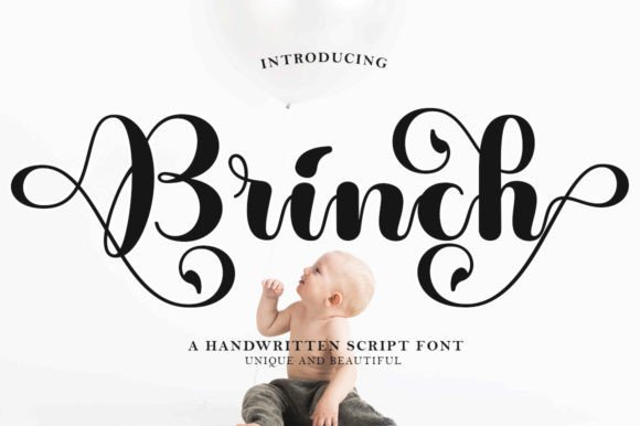 Brinch: A Stylish Handwritten Font for Web Design