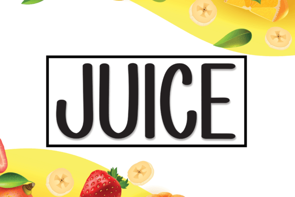 Bring Joy to Your Designs with Juice Font