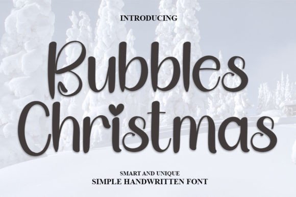 Bubbles Christmas: A Font for Building Brand-Focused Web Experiences