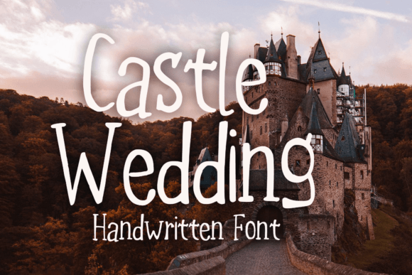 Castle Wedding: A Display Font for Evoking Digital Fairy Tales