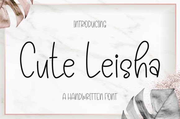 Choosing Cute Leisha for a Cohesive, Creative Brand Identity
