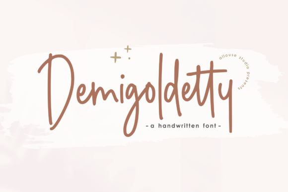 Demigoldetty: A Designer’s Practical Review of a Modern Handwritten Font