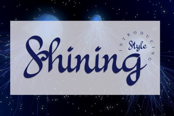 Discover Shining: A Font for Elegant Editorial Design
