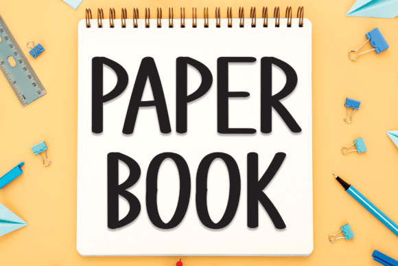 Discover the Versatile Charm of Paper Book Font