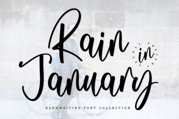 Discovering Rain in January: A Font for Elegant Design
