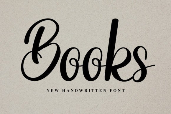 Enhance Your Brand with Books: A Versatile Handwritten Font