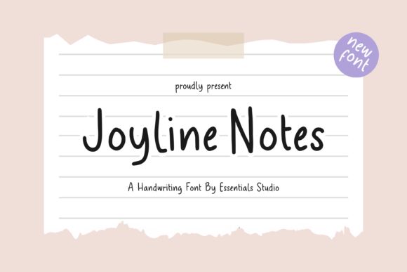 Enhance Your Brand with Joyline Notes Font