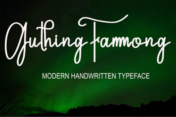 Exploring Guthing Fammong: A Versatile Script Font for Branding