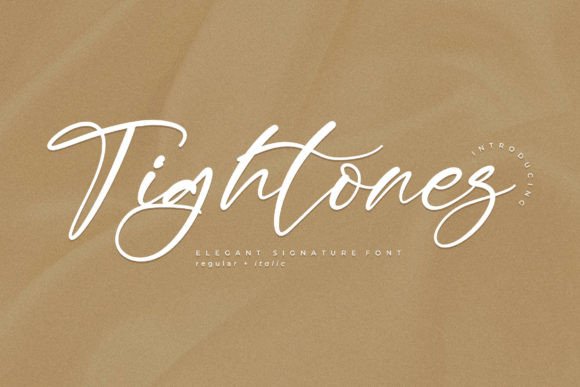 Introducing Tightones: A Versatile Font for Creative Branding