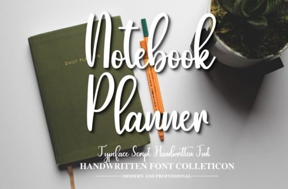 Notebook Planner: A Handwritten Font for Modern Web Design