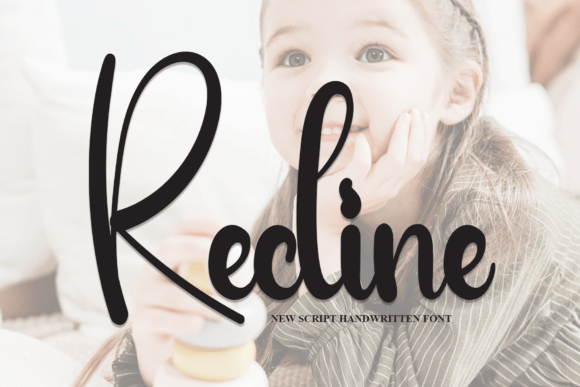 Recline: A Friendly Handwritten Font for Creative Projects