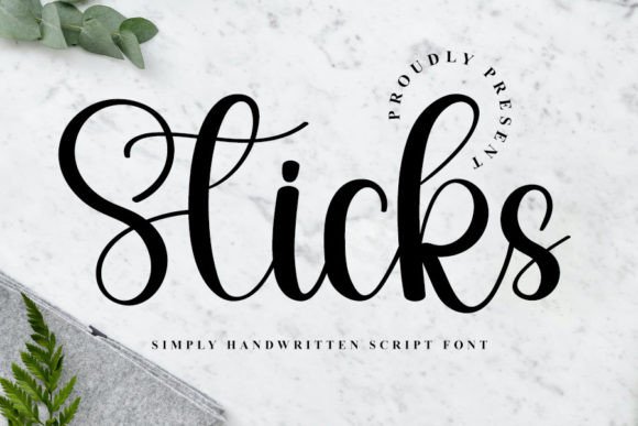 Sticks: A Trendy Handwritten Font for Modern Campaigns
