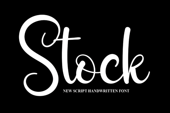 Stock: A Joyful Handwritten Font for Engaging Campaigns