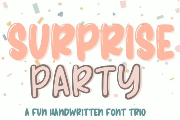 The Surprise Party Trio Font: A Branding Upgrade for Creative Businesses
