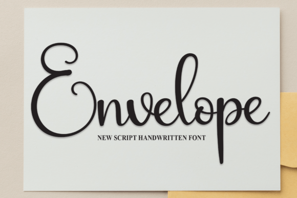 Transform Your Brand with Envelope: A Charming Script Font