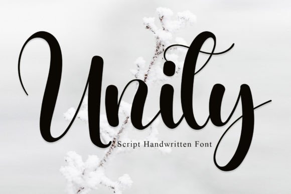 Unity: A Handwritten Script Font for Elegant Web Design