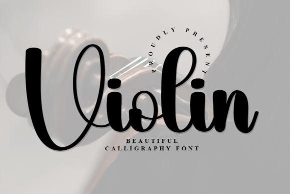 Violin: A Versatile Script Font for Crafters and Creators
